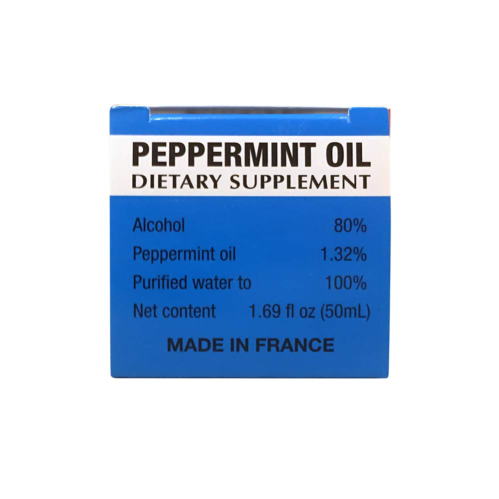 Ricqles Peppermint Oil packaging with branding and label