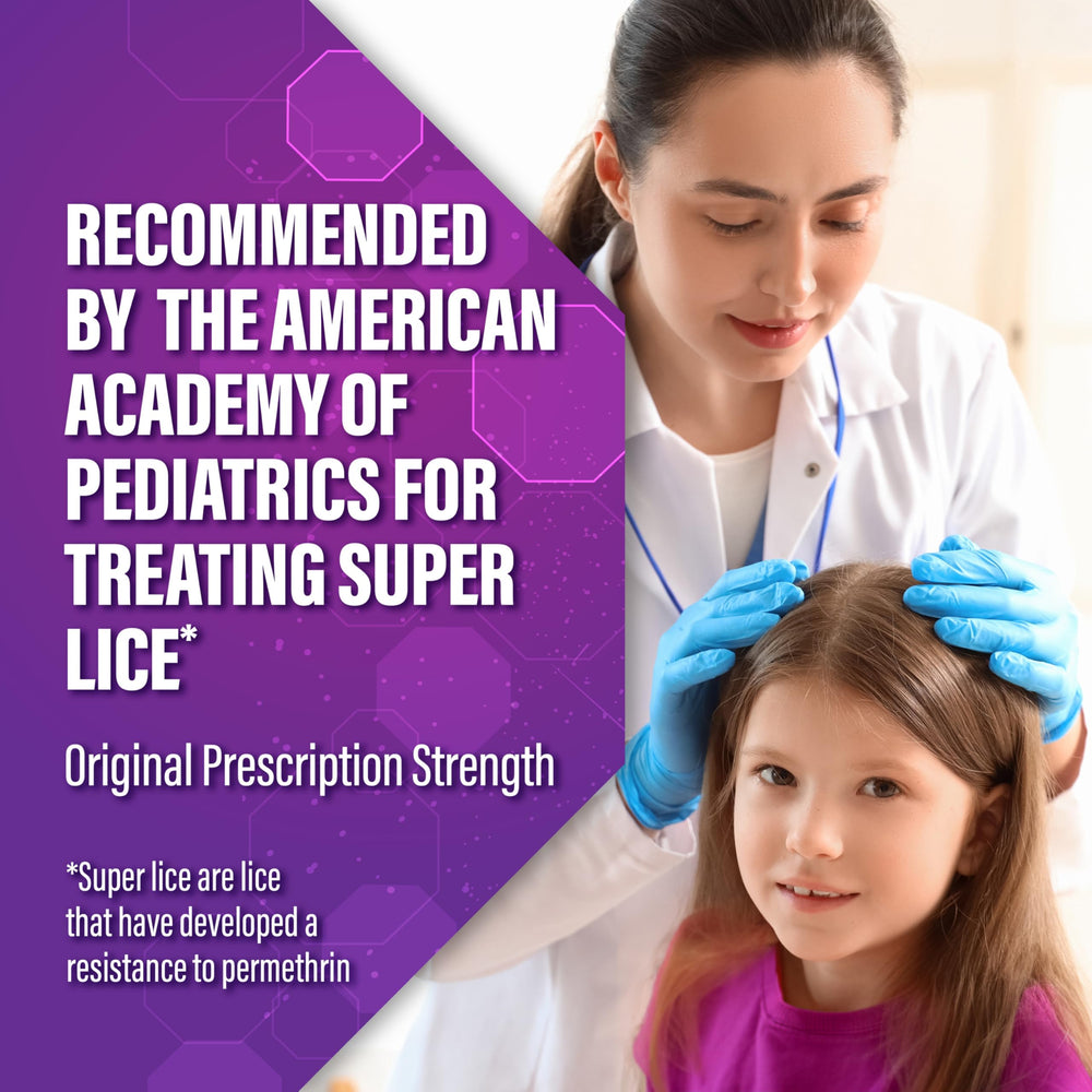 RID One & Done nit non-viable eggs close-up for egg sterilization.