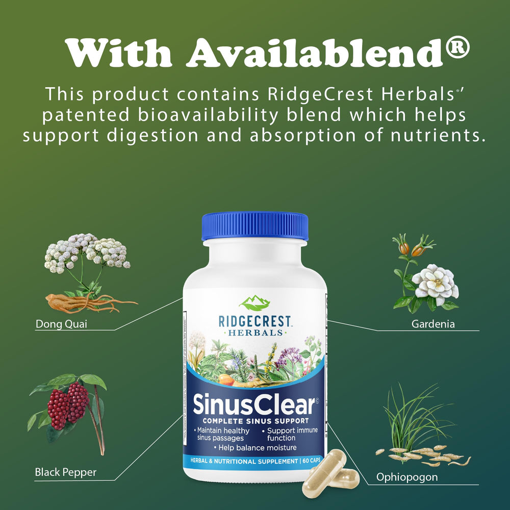 SinusClear packaging daily-dose guidance for seasonal use.