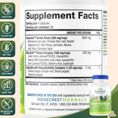 RidgeCrest EssentialEyes capsules-inside, vegan capsules for easy daily eye wellness