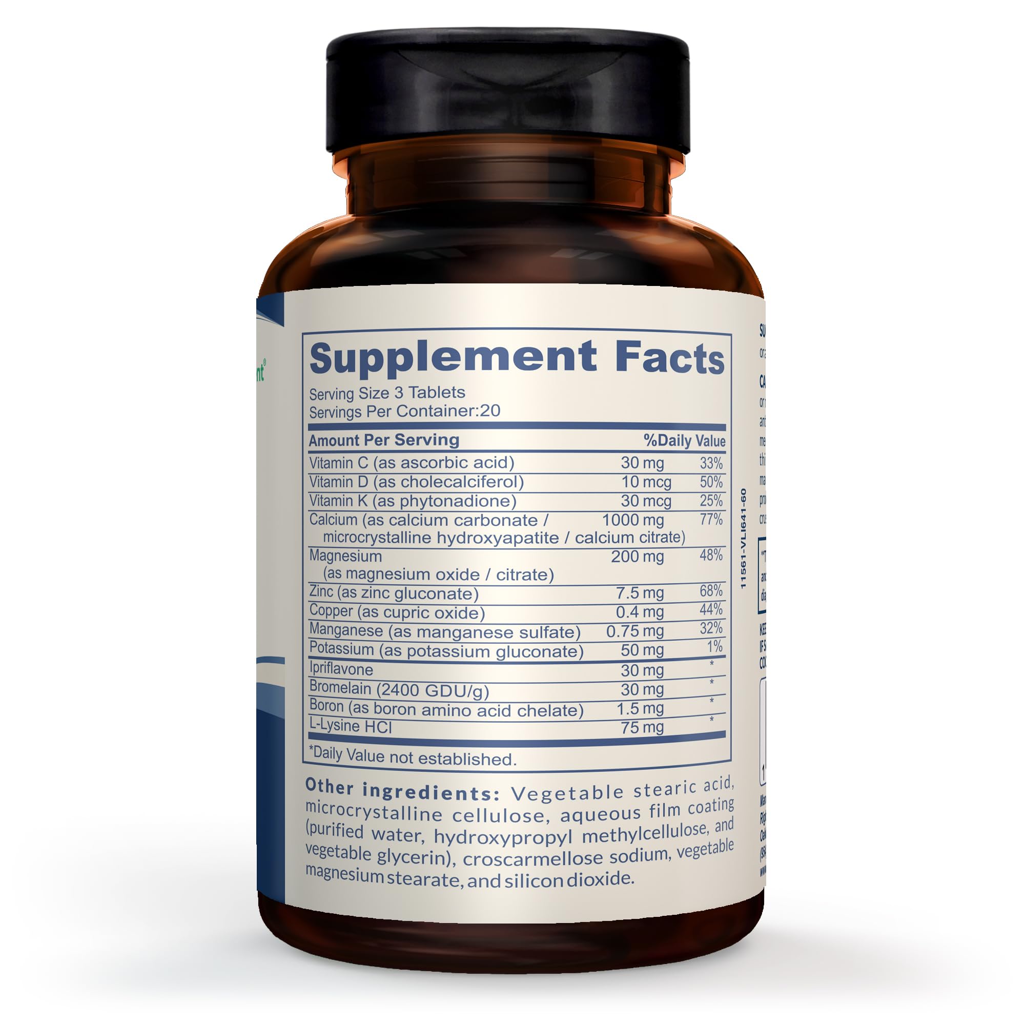 RIGHT ELEMENT calcium-magnesium-vitamin-d3-k2 daily formulation supports mineral balance