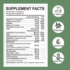 Rigma Herbal BEE Gut Health with meal hints at regularity support
