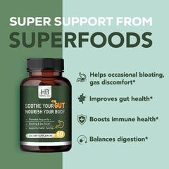 Rigma Herbal BEE Gut Health bottle in morning routine