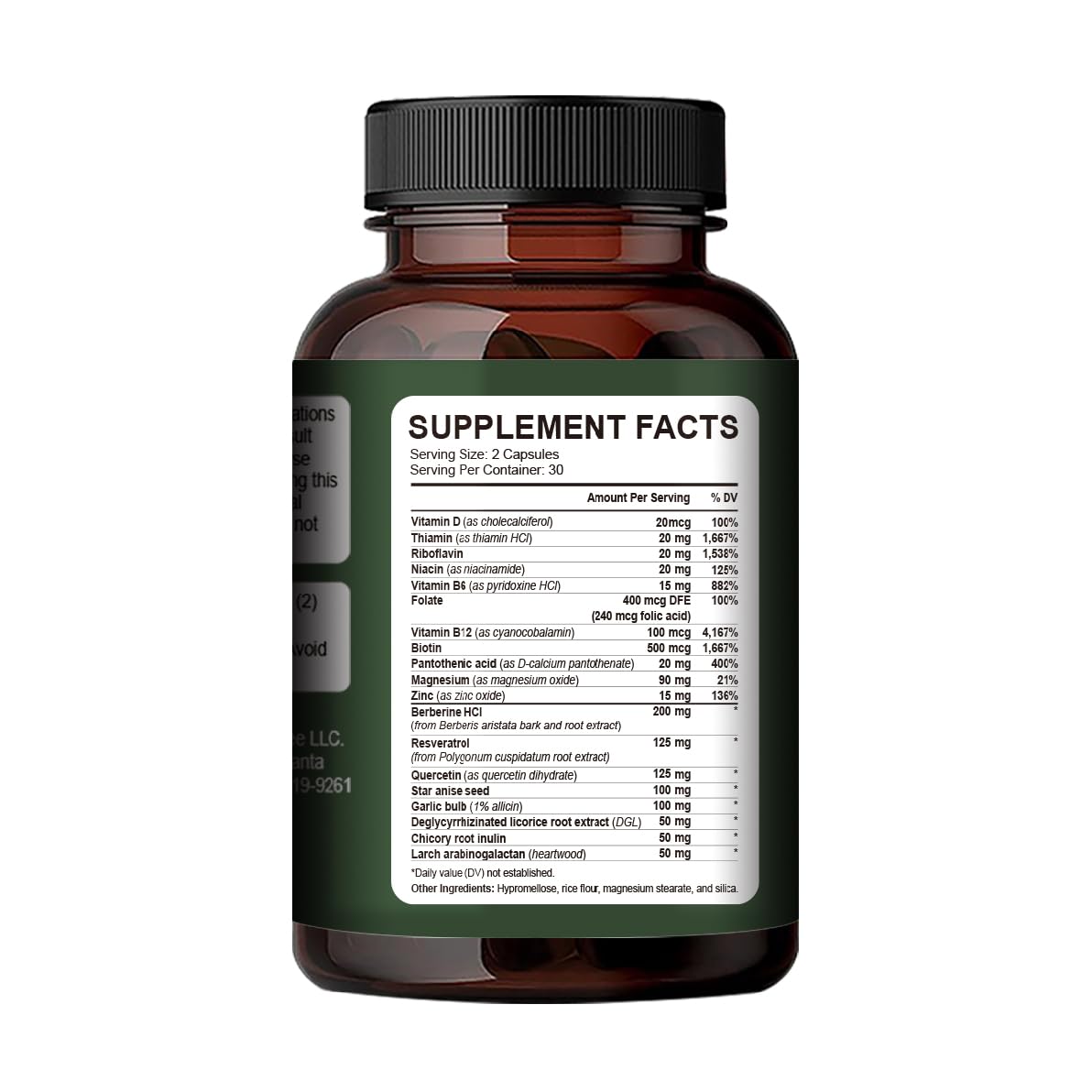 Rigma Herbal BEE Gut Health capsules suggest relief from bloating