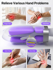 RIKE partition massage design delivering hand joint-focused relief