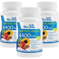 RimTuku cortisol supplement bottle front view for daily stress support