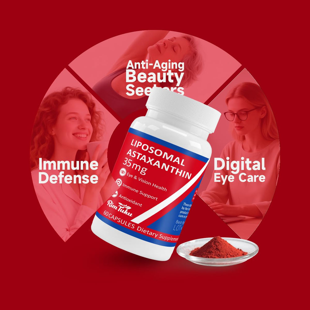 RimTuku liposomal absorption illustration highlights enhanced uptake of astaxanthin