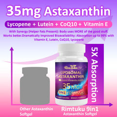 RimTuku Liposomal Astaxanthin aids joint flexibility and movement.