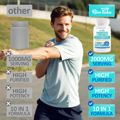 RimTuku Magnesium L-Threonate capsules for daily cognitive support.