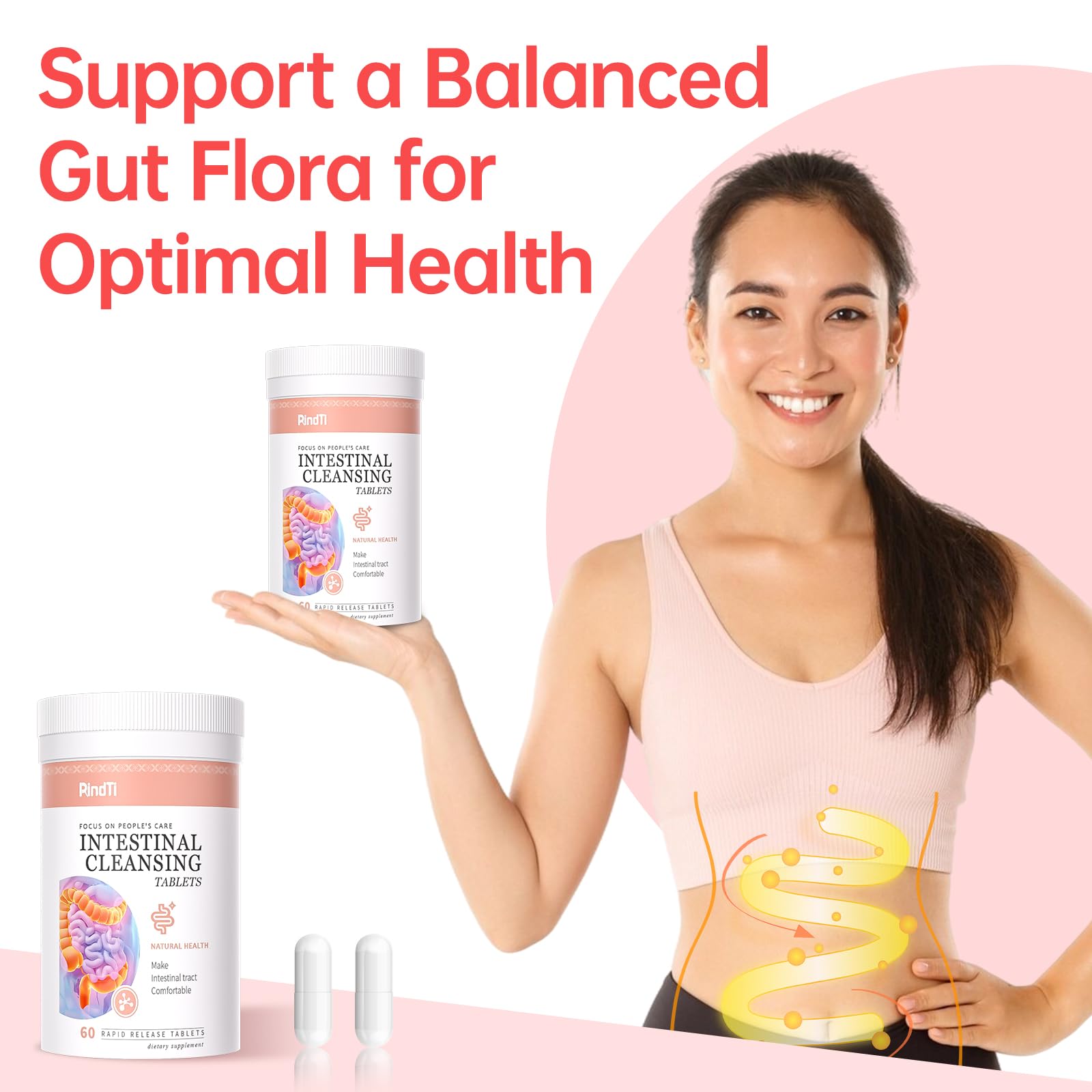 RindTi constipation relief capsules support regularity.