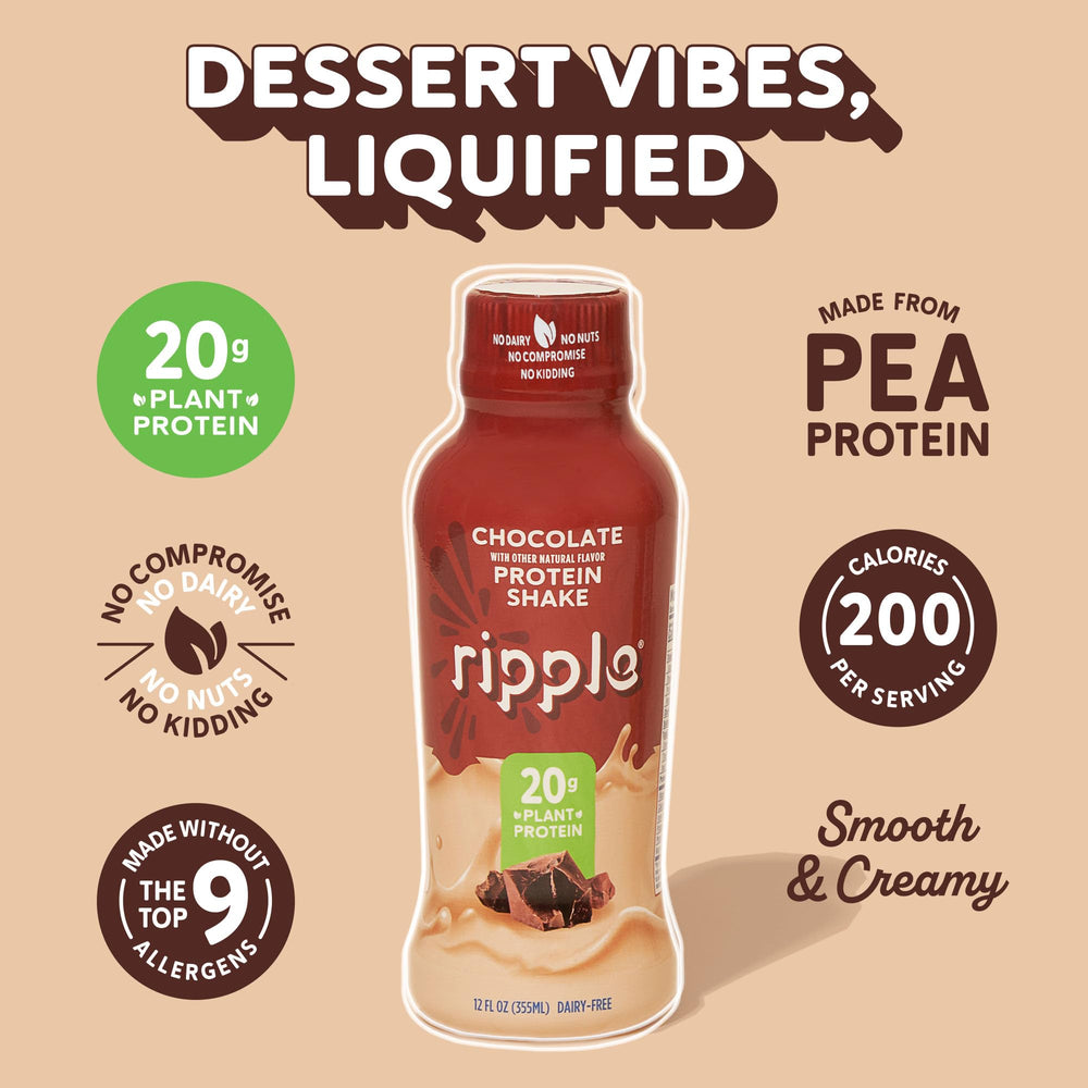 Ripple Shakes shelf-stable packaging for pantry storage