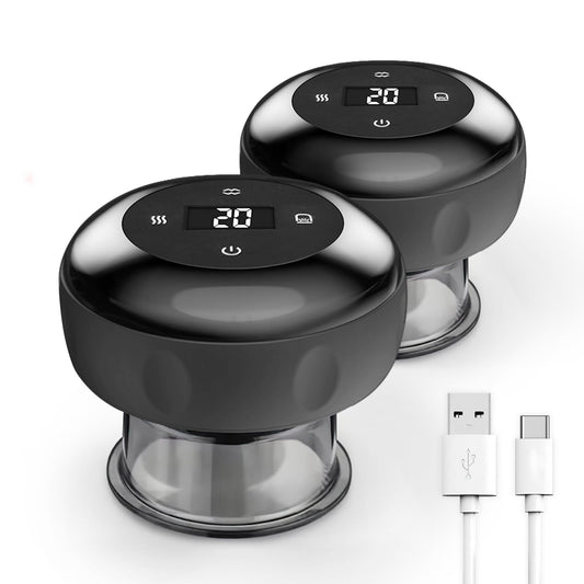 RIRC Smart Cupping Massager 4-in-1 front view for at-home muscle relief