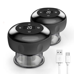 RIRC Smart Cupping Massager 4-in-1 front view for at-home muscle relief