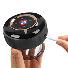 RIRC Smart Cupping Massager front view with all-in-one controls for targeted relief