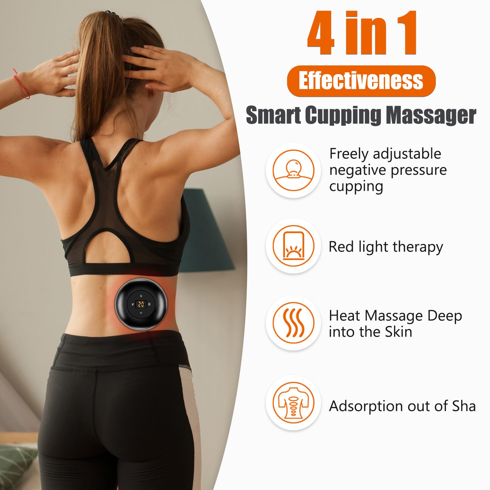 RIRC massager cups bundle for full-body use