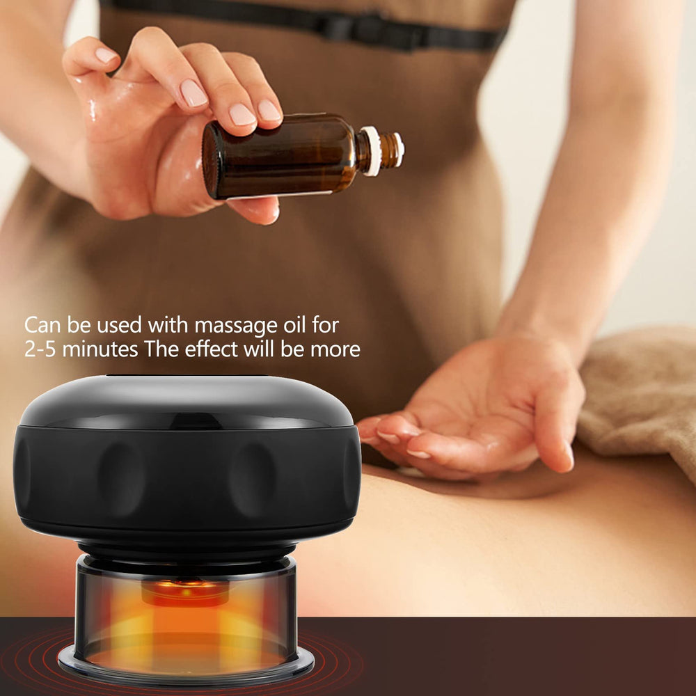 RIRC Smart Cupping Massager portable travel case for on-the-go recovery