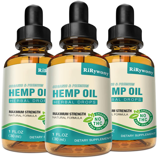 RiRywony Health 3 Pack Oil Drops bottle front view for everyday wellness