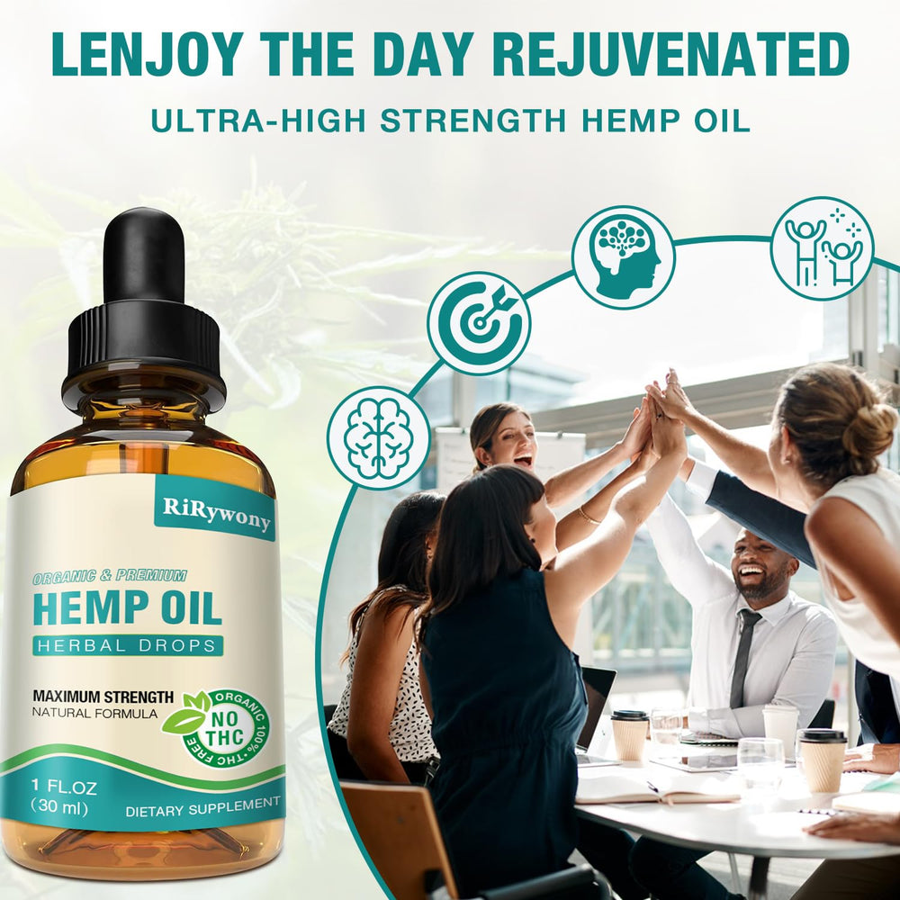 RiRywony Health 3 Pack Oil Drops close-up of ingredient information for transparency