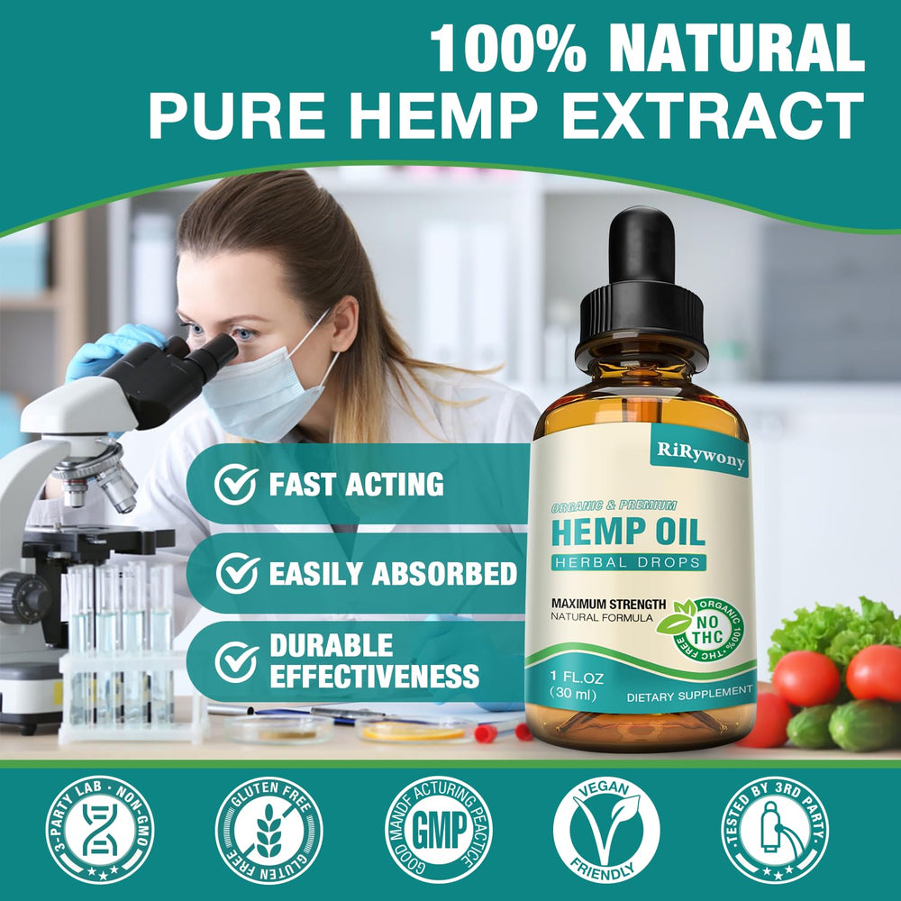 RiRywony Health 3 Pack Oil Drops in a kitchen scene for daily use