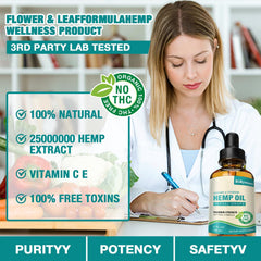 RiRywony Health 3 Pack Oil Drops label close-up showing ingredients and CO2 extraction