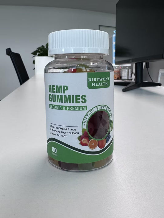 RiRywony Health Omega Gummies pack ideal for on-the-go snacking.