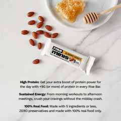 Rise Minis Almond Honey bar handmade small-batch quality on display.