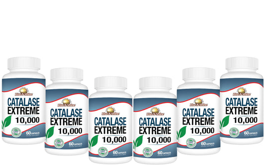 Rise-N-Shine Catalase Extreme capsules close-up for daily hair support