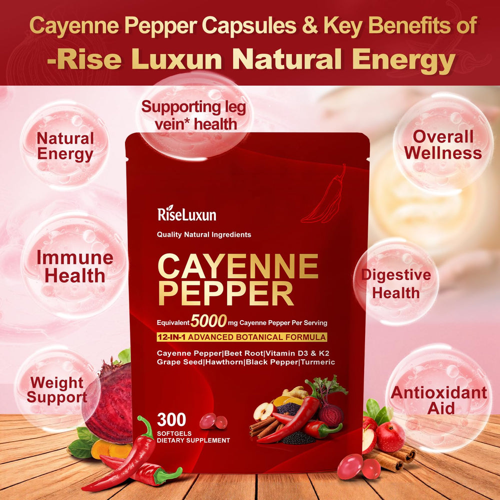 RiseLuxun beetroot turmeric berberine close-up with vibrant ingredients