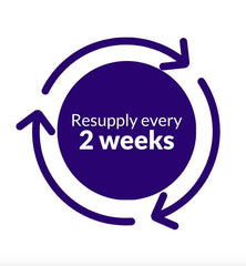 rislabo universal CPAP inline filter replacement reminder every 2 to 4 weeks