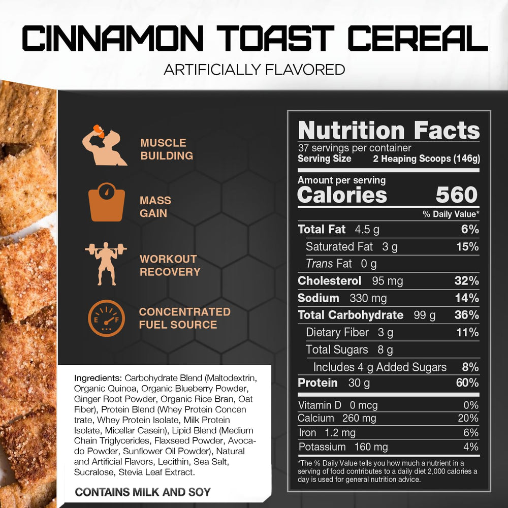 RIVAL NUTRITION Clean Gainer flavor variety supports enjoyable daily fueling.