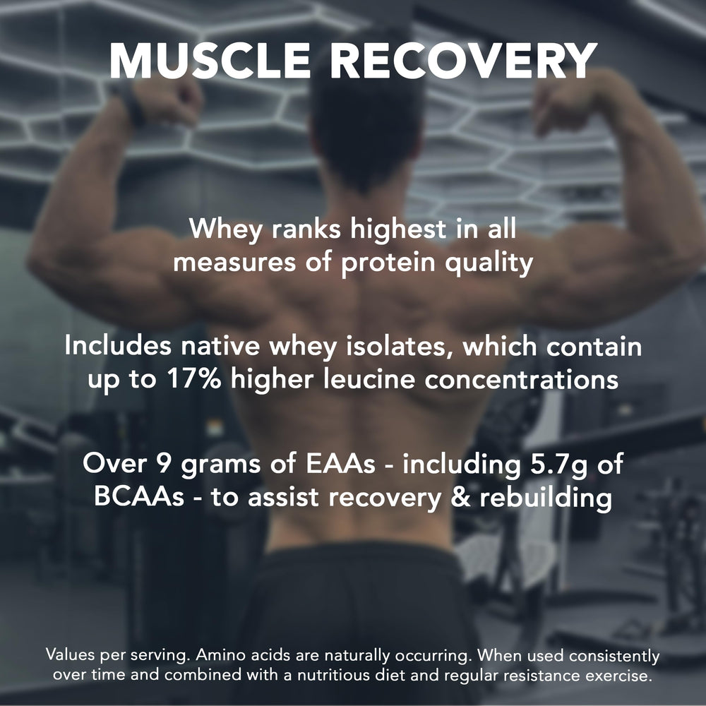 RIVAL NUTRITION 5.7g BCAAs per serving supports muscle repair after training.