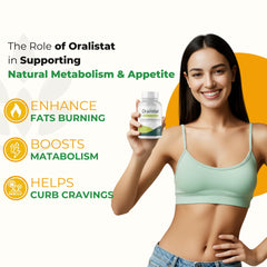 Rivocoda Oralistat label detail emphasizing quality and transparent ingredients