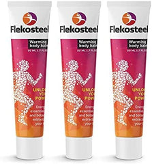 RIXET Hendel Garden Flekosteel warming balm being gently applied