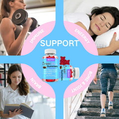 Riyuetian nutrition label highlights 20 mg iron and vitamins for daily vitality.