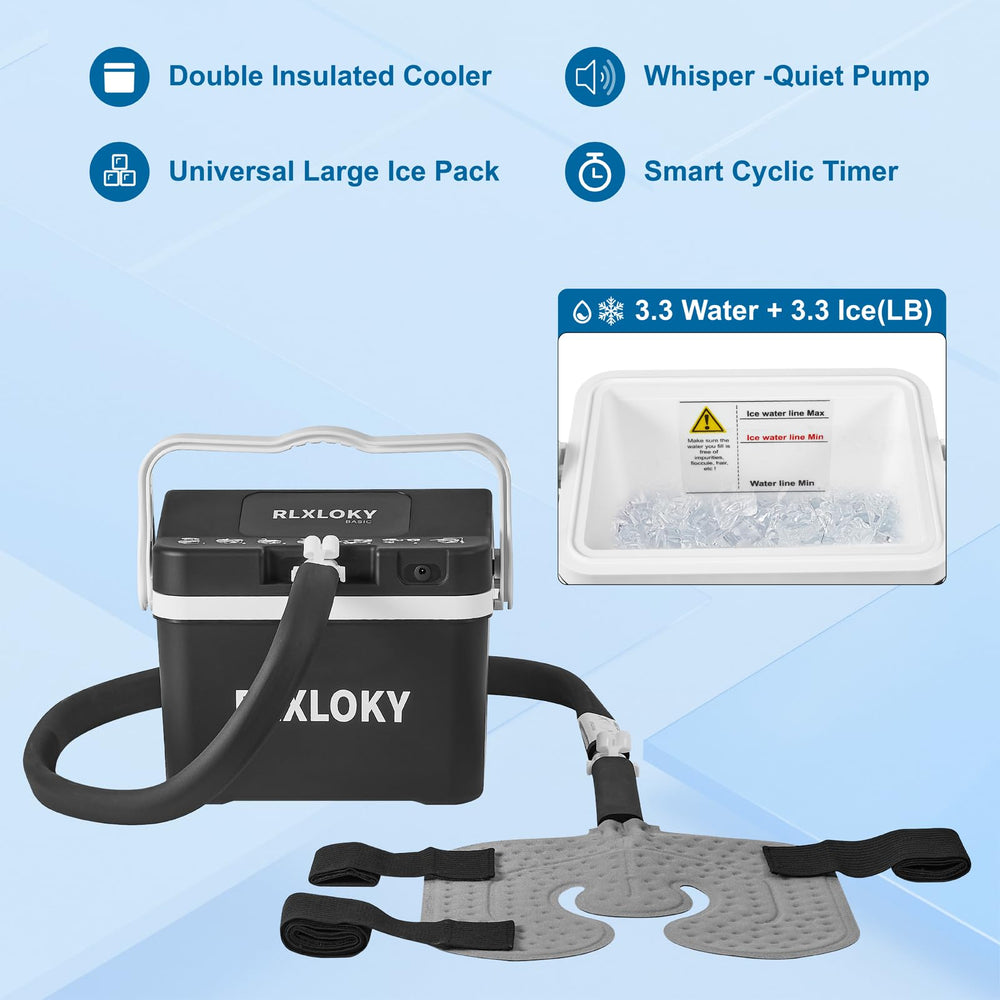RLXLOKY 2.0 timer control panel enables customizable cycles for targeted recovery.