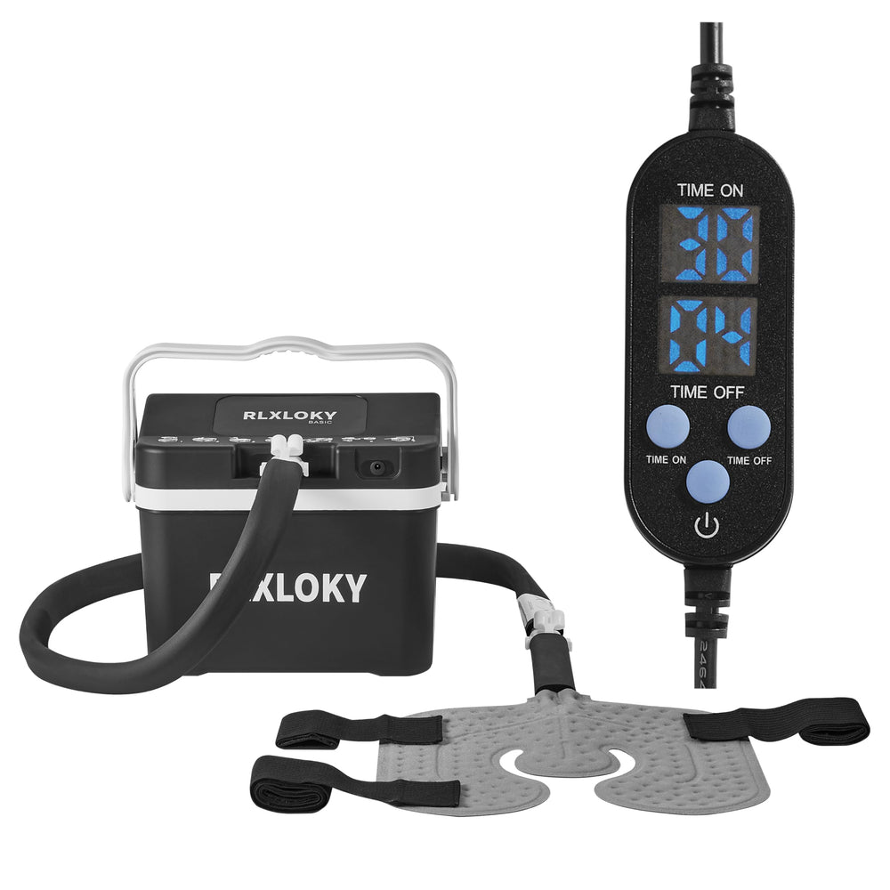 RLXLOKY 2.0 cold therapy unit delivers versatile, at-home recovery support.
