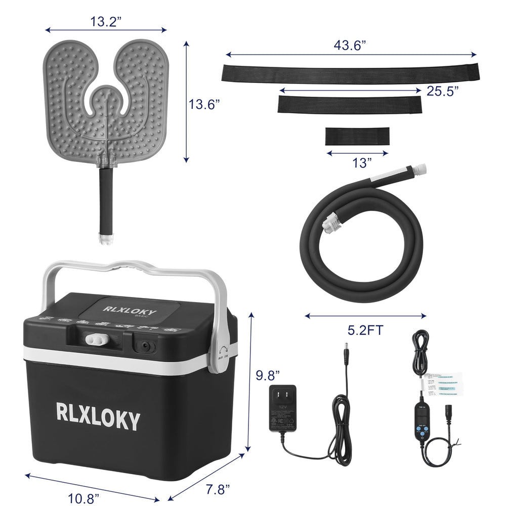 RLXLOKY reinforced power cord design enhances safety and durability.