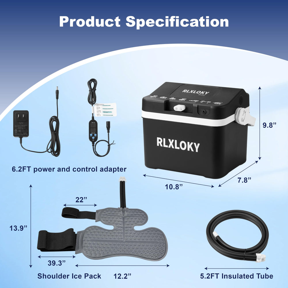 RLXLOKY stable fluid flow delivers consistent cold therapy.