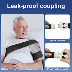 RLXLOKY stable fluid flow delivers consistent cold therapy throughout each cycle.