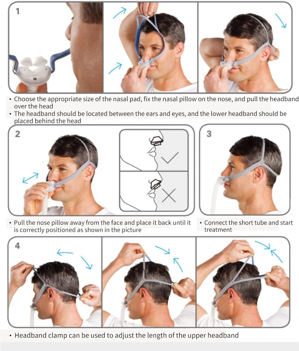 RMH p10 large nasal pillow for extra support and seal