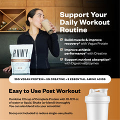 RNWY Informed Sport certified seal on product packaging.