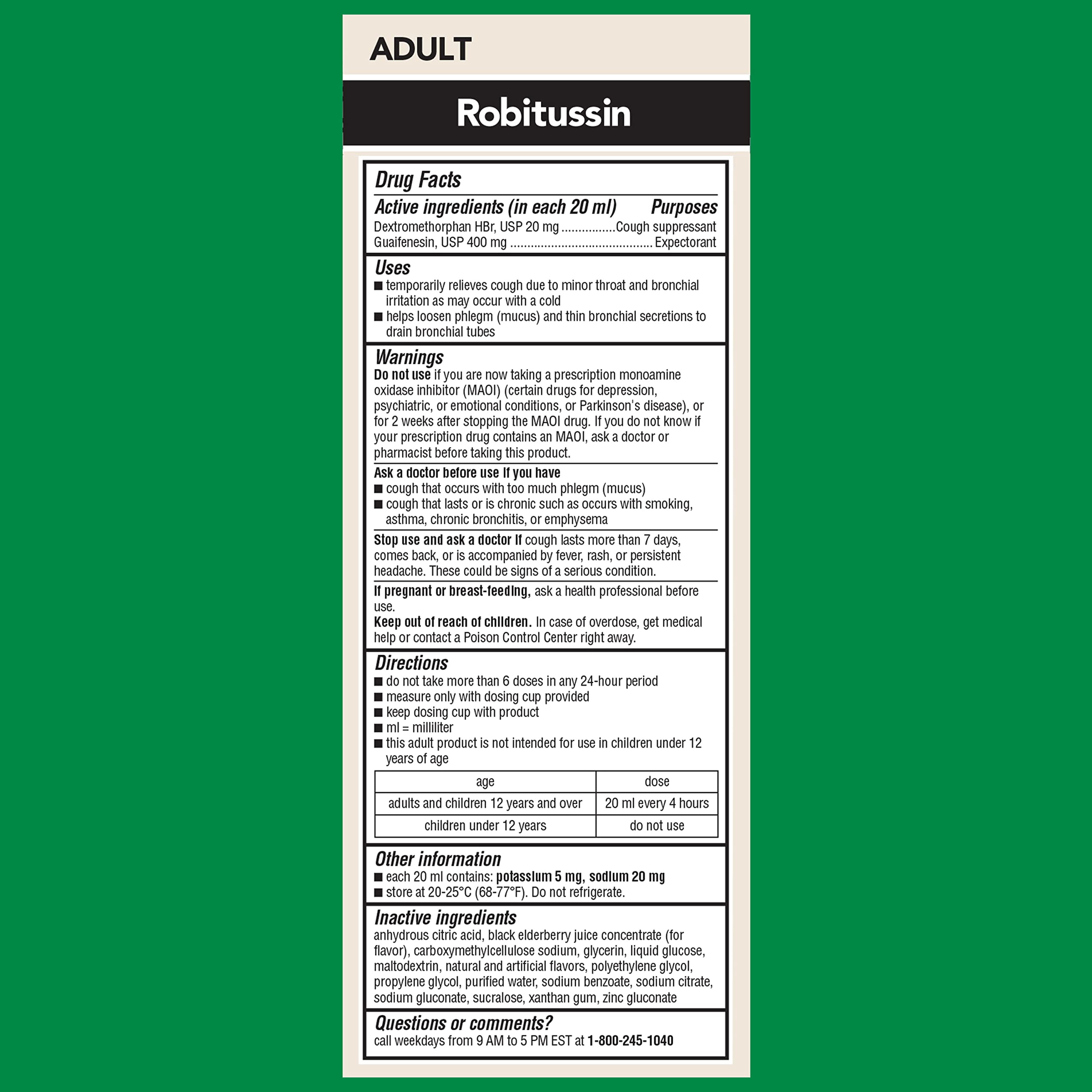 Robitussin chest congestion relief visuals indicate mucus thinning potential