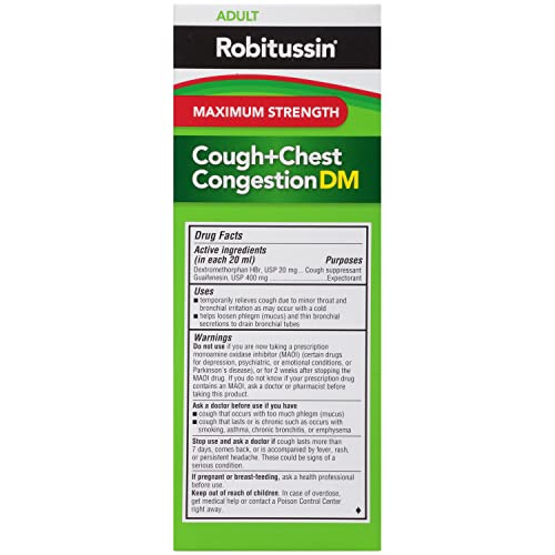 Robitussin pour action captured with raspberry syrup