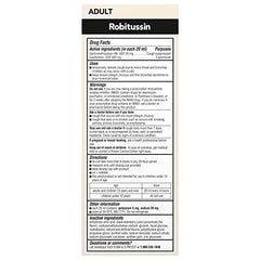 Robitussin measuring dosing cup demonstrates precise 20 mL dosing