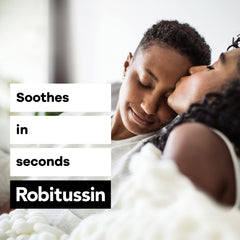 Robitussin two-bottles-pack shown for convenient family back-up