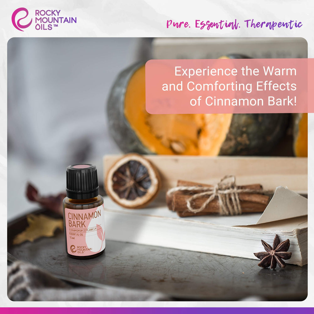 Rocky Mountain Oils Cinnamon Bark creates spa-like warmth during massage therapy sessions.