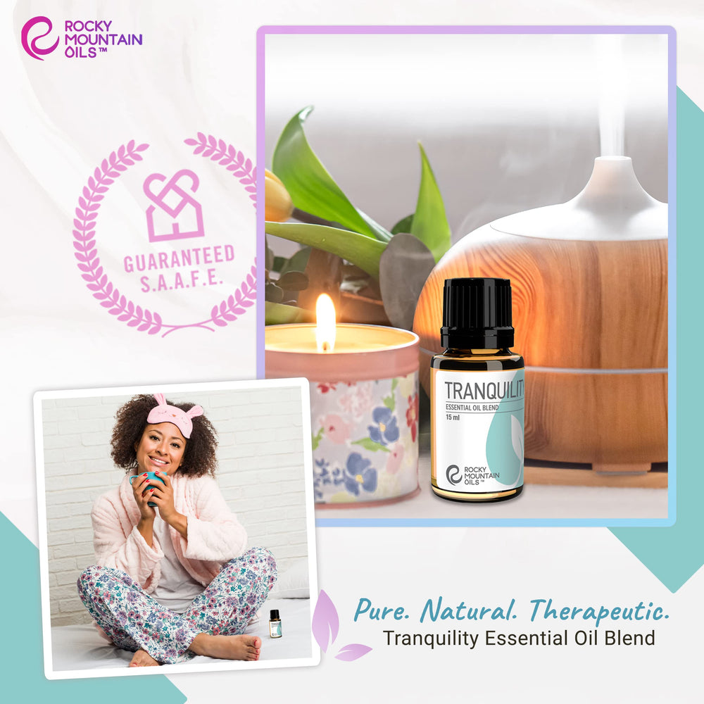 Rocky Mountain Oils Tranquility foot application for nighttime calm