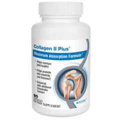Roex Collagen II Plus bottle for daily joint support and skin nourishment.
