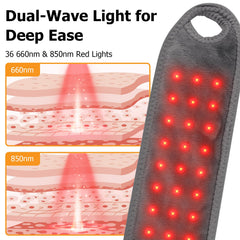 ROHVEMJ massager with three massage modes for targeted relief.