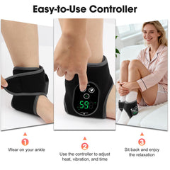 ROHVEMJ adjustable fit and soft fabric ankle wrap for daily wear